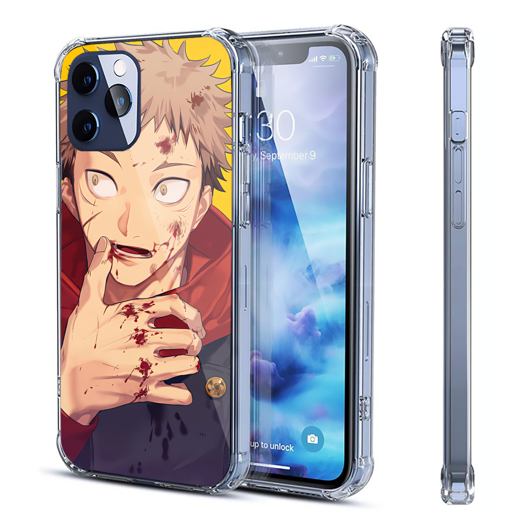 （画像用） SPY×FAMILY间谍家家酒 【iPhone 12シリーズ対応】透明スマホケース（クリアソフトケース）